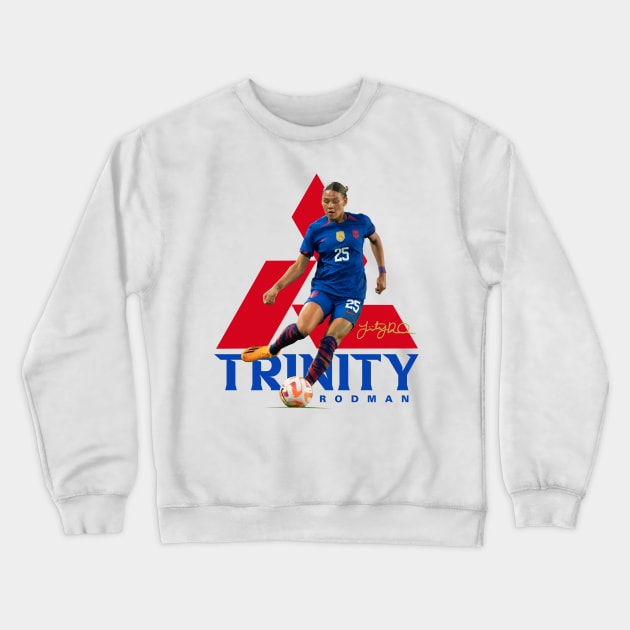 Trinity Rodman Crewneck Sweatshirt by Juantamad